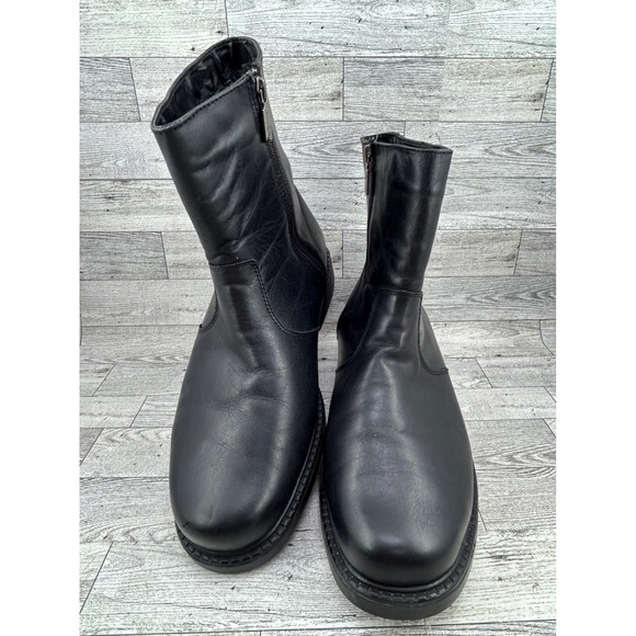 Blondo Canada Other - Blondo Canada AquaProtect Black Leather Waterproof Side Zip Boots Men Size 11M